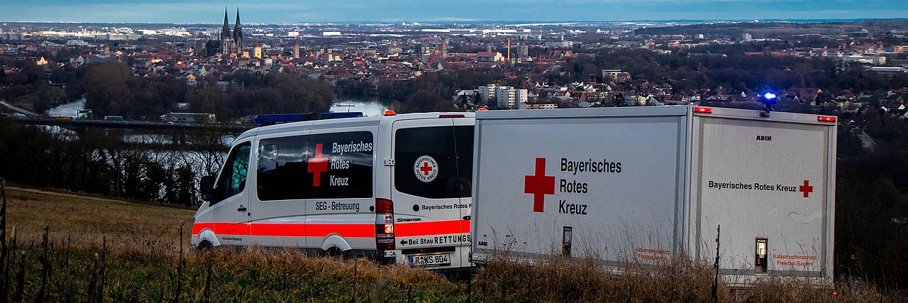 Gespann über Regensburg